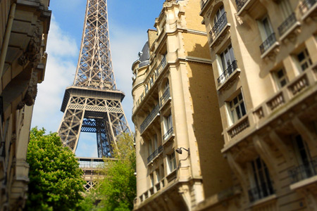 Tour Eiffel, Invalides, Champ-de-Mars