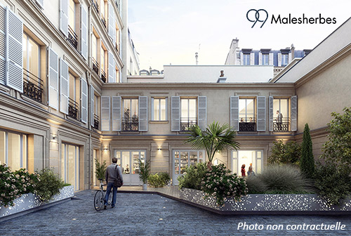 Perspective projet 99 Malesherbes